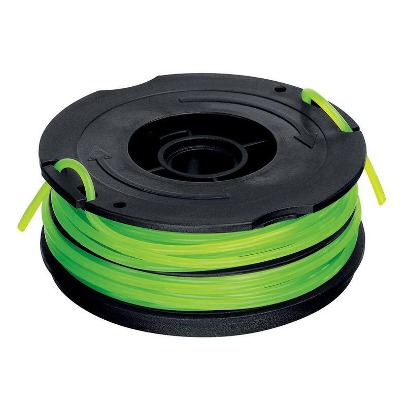 BLACK+DECKER 0.080 in. x 30 ft. Replacement Dual Line Automatic Feed Spool AFS for GH1000 Electric String Grass Trimmer/Lawn Edger - DF-080-BKP  1