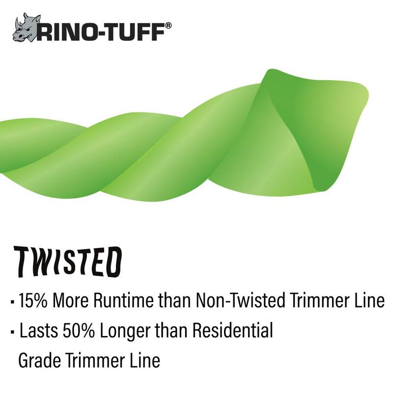 Rino-Tuff Pivotrim and Pivotrim Hybrid 2-N-1 Head Replacement Precut Trimmer Line - 16669