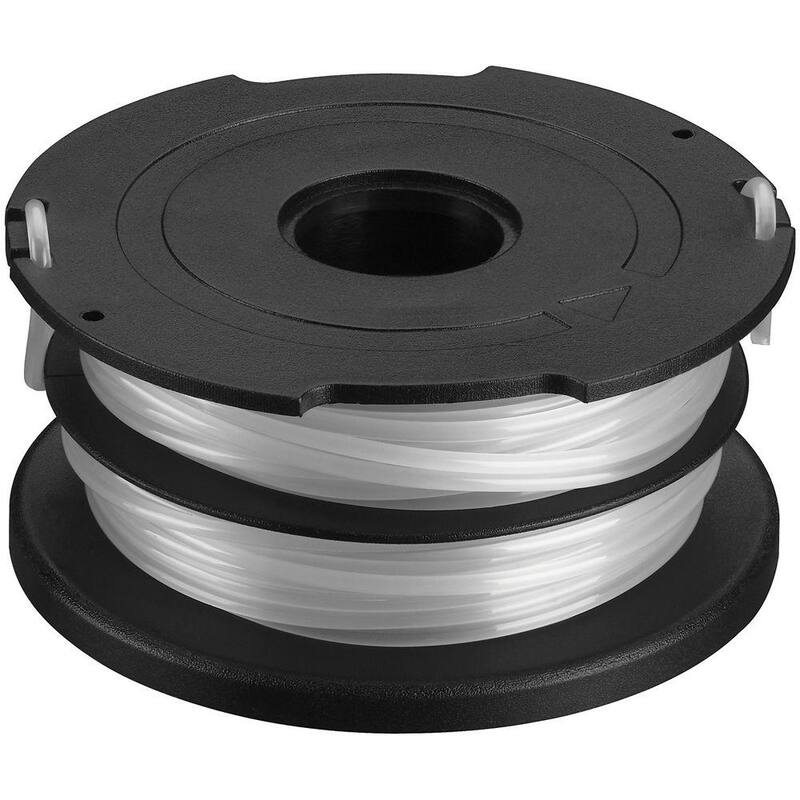 BLACK+DECKER 0.065 in. x 40 ft. Replacement Dual Line Automatic Feed Spool AFS for GH700 and GH750 Electric Trimmer/Edger - DF-065-BKP  1