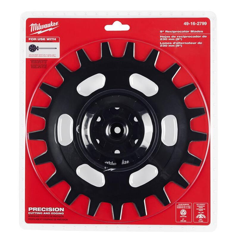 Milwaukee 9 in. Reciprocator Blades - 49-16-2799