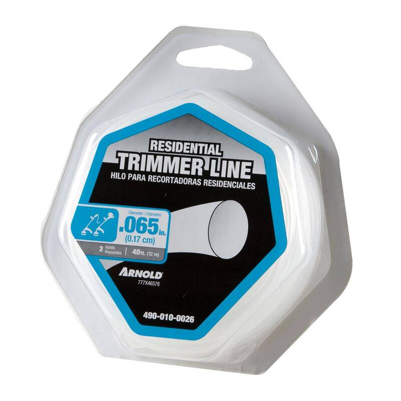 Arnold Residential 40 ft. 0.065 in. Universal Round Trimmer Line - 490-010-0026