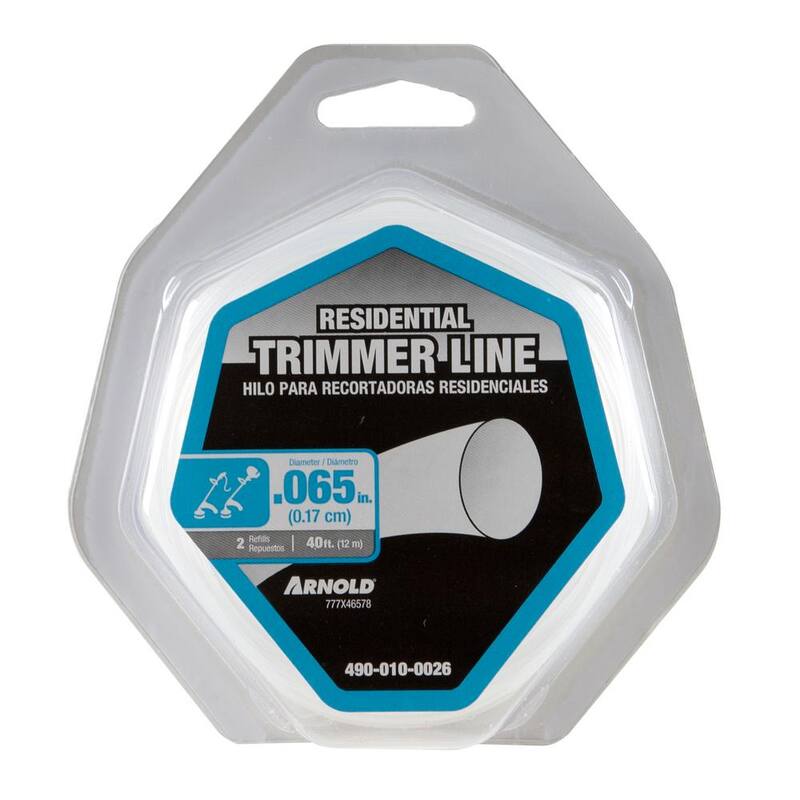Arnold Residential 40 ft. 0.065 in. Universal Round Trimmer Line - 490-010-0026