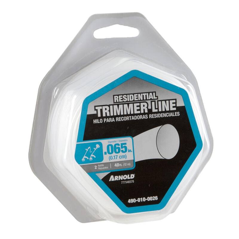 Arnold Residential 40 ft. 0.065 in. Universal Round Trimmer Line - 490-010-0026
