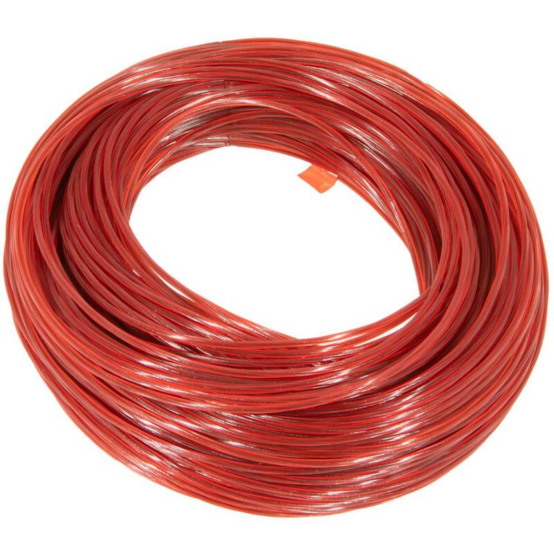 Troy-Bilt 0.095 in. x 230 ft. Twisted Pentagonal Shape Gas String Trimmer Line with Black Core Reinforcement and Cutting Tool - 490-010-Y066