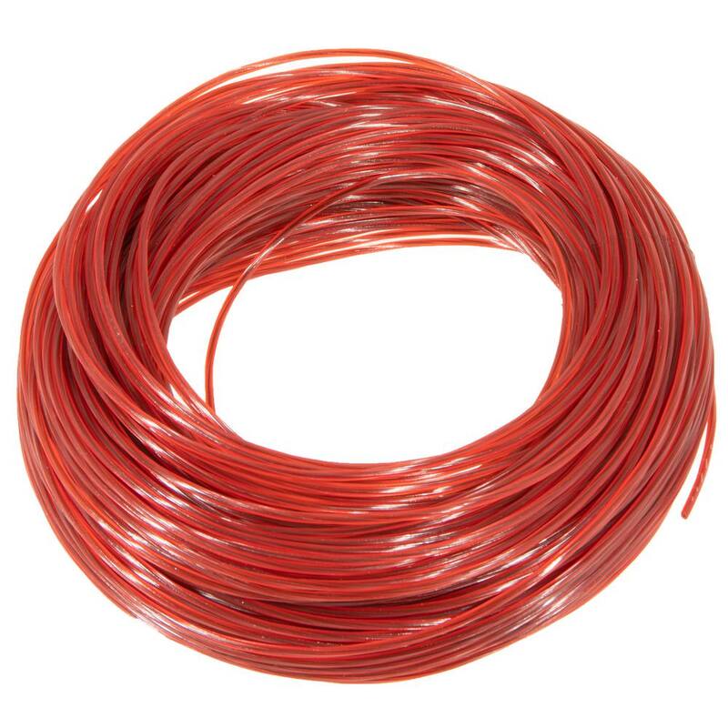 Troy-Bilt 0.095 in. x 230 ft. Twisted Pentagonal Shape Gas String Trimmer Line with Black Core Reinforcement and Cutting Tool - 490-010-Y066