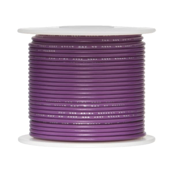 Remington Industries Hookup Wire, CSA TEW (UL 1015), 24 AWG - 24UL1015STRVIO250