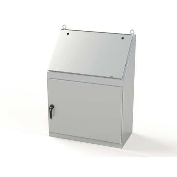 Saginaw Control & Engineering Carbon Steel Electrical Enclosures, 48 in H, 18 in D, 36 in W, NEMA 3R, 12, 13, Hinged - SCE-936B