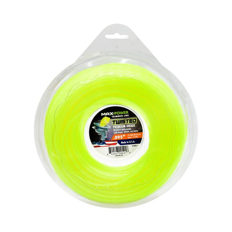 MaxPower 0.095 in Dia 200 ft. L Twisted Trimmer Line - 338814