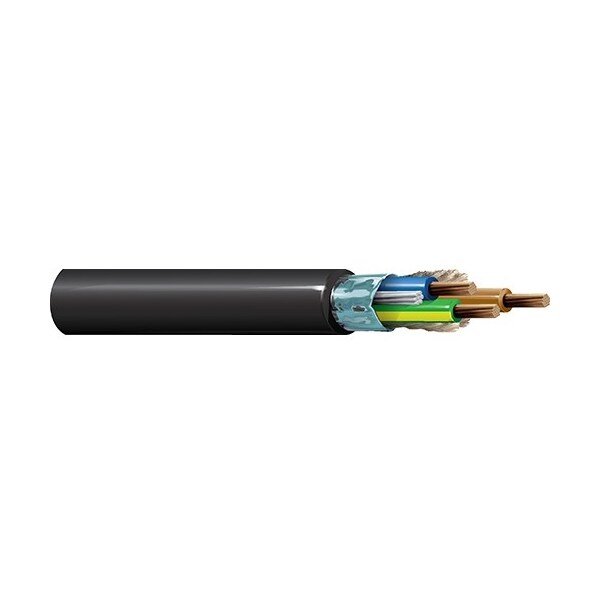 Belden 18-3C FLEX CORD EURO CC W/G, TYPE SVT BL BRN GRN/YEL AL SHD, 1000FT - 19401 0101000