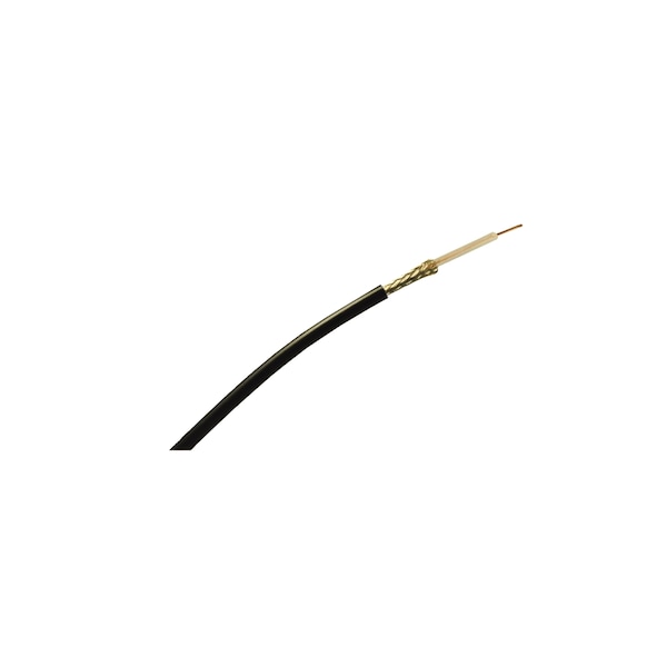 Belden RG58 20 SOL BC PE 95% TNC BRD, SHD PVC JKT NEC CMX JAN-C17A, 1000FT - 8240 0105000