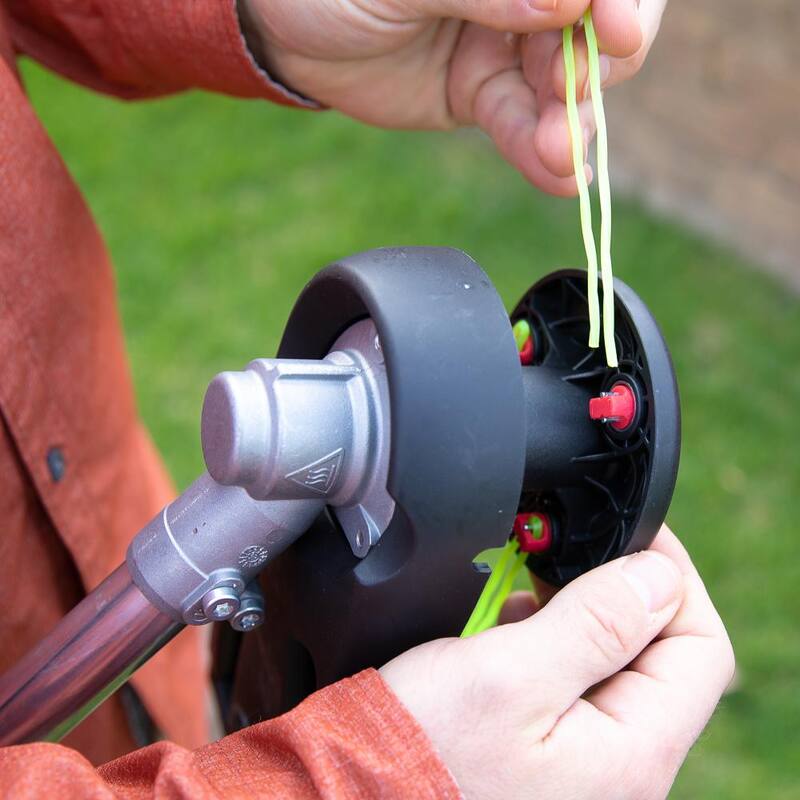 Rino-Tuff Universal Fit Pivotrim Replacement Head for Gas and Select Cordless String Grass Trimmer/Lawn Edger - 17093
