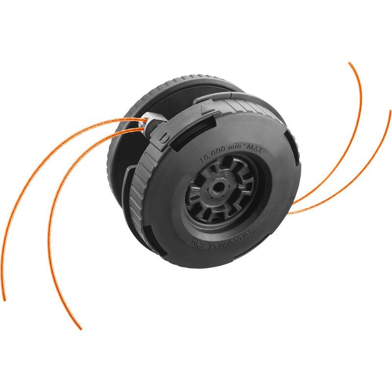 RYOBI REEL EASY+ 2-in-1 Pivoting Fixed Line and Bladed Head for Bump Feed Trimmers - AC053N1FH
