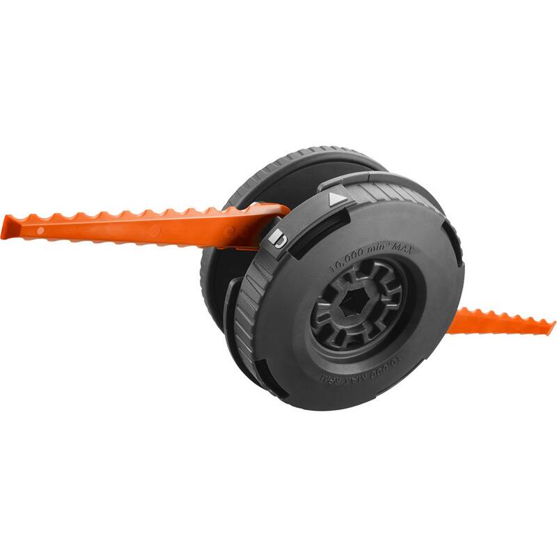 RYOBI REEL EASY+ 2-in-1 Pivoting Fixed Line and Bladed Head for Bump Feed Trimmers - AC053N1FH