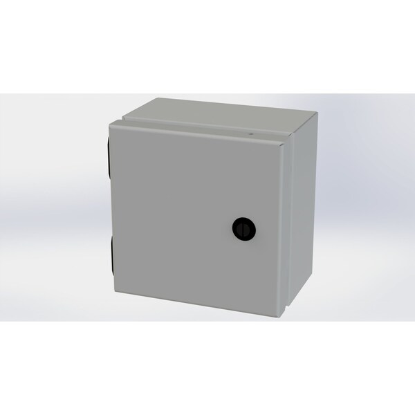 Saginaw Control & Engineering Carbon Steel Electrical Enclosures, 6 in H, 4 in D, 6 in W, NEMA 3R, 4, 12, 13, Hinged - SCE-606ELJ
