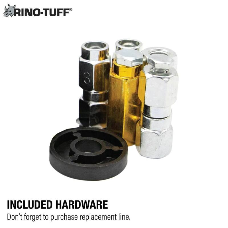Rino-Tuff Universal Fit Pivotrim Autowinder Replacement Bump Feed Head for Gas and Select Cordless String Grass Trimmer/Lawn Edger - 17094