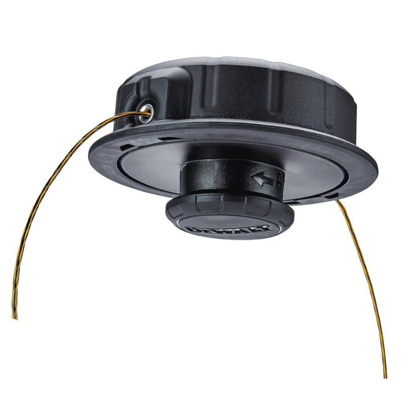 DEWALT Replacement Head and 0.080 in. Line for Cordless Battery Operated Bump Feed String Grass Trimmer/Lawn Edger - DWO1DT980