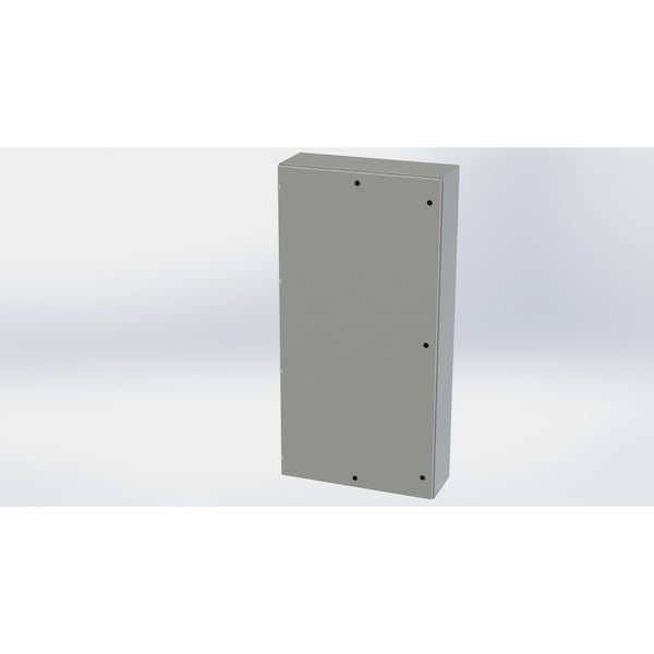 Saginaw Control & Engineering Carbon Steel Electrical Enclosures, 72 in H, 12 in D, 36 in W, NEMA 3R, 4, 12, 13, Hinged - SCE-72EL3612LP