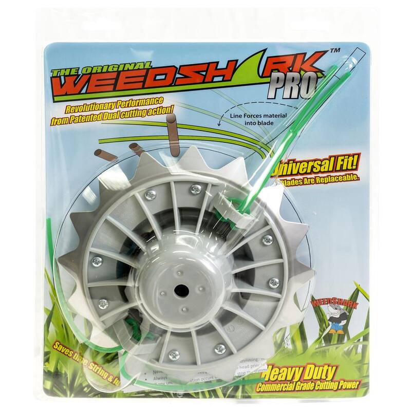WeedShark Pro 16 in. Hybrid Brush and Grass Trimmer - WSPRO