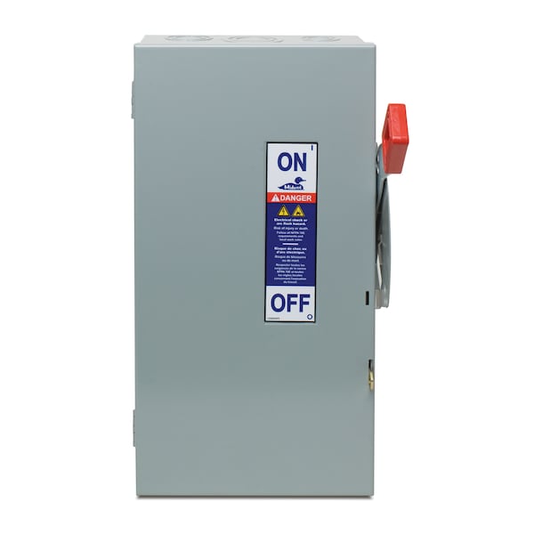 Midwest Electric HD Disc, 3P Fusible Tipo 1 600V, 60A - MHF362
