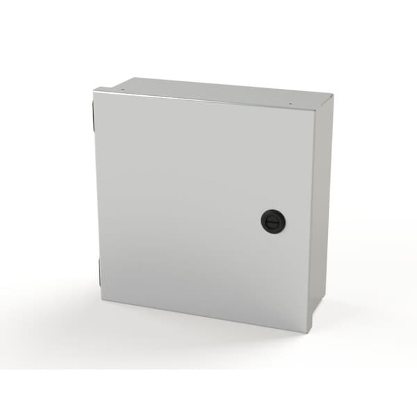 Saginaw Control & Engineering Carbon Steel Electrical Enclosures, 10 in H, 4 in D, 10 in W, NEMA 1 - SCE-10N1004LP