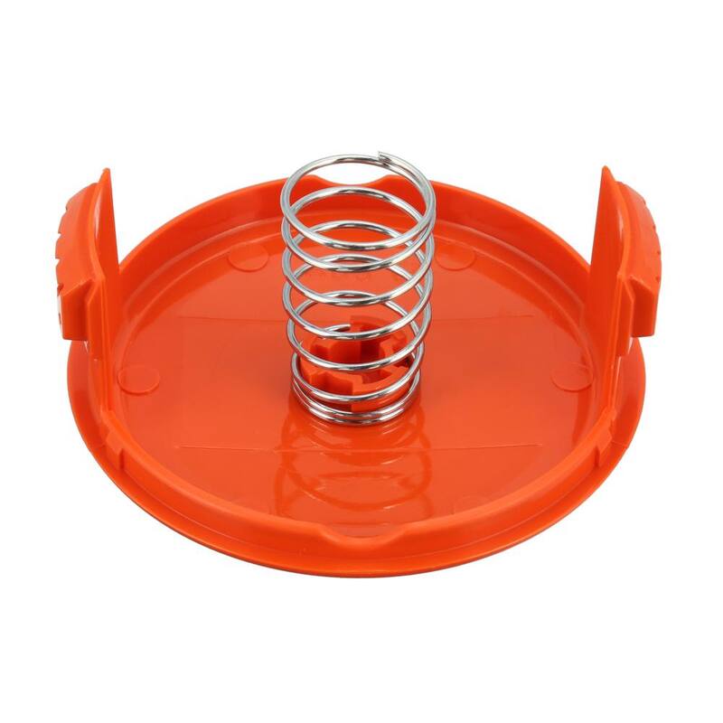 BLACK+DECKER Spool Cap and Spring Replacement Part for Single Line Automatic Feed Spool AFS Electric String Grass Trimmer/Lawn Edger - RC-100-P  1