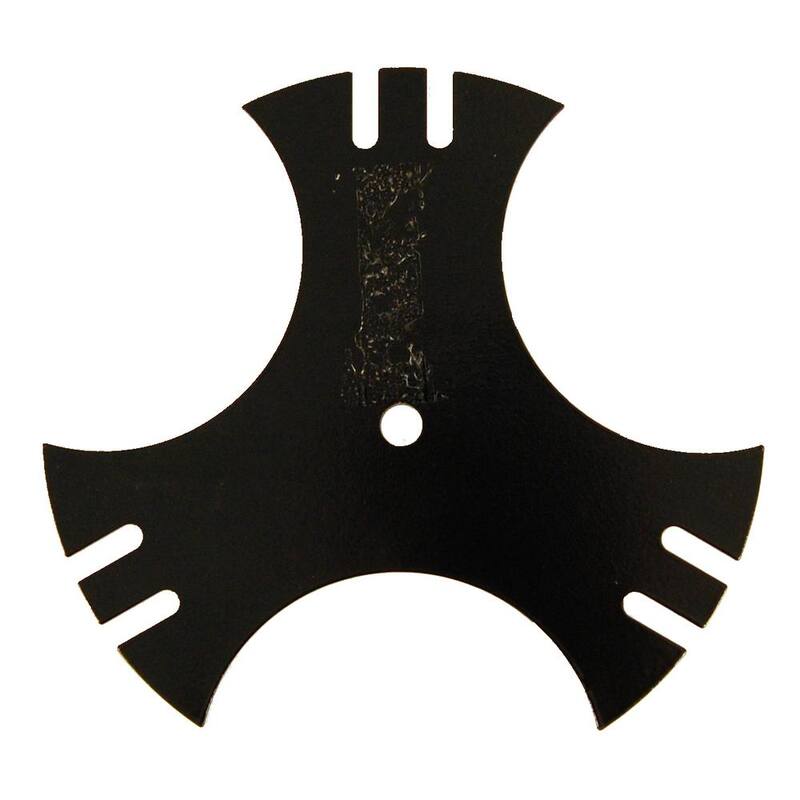 Powercare 9 in x 9 in. Universal Tri-Arc Edger Blade with 1/2 in. Connection - 490-105-H021