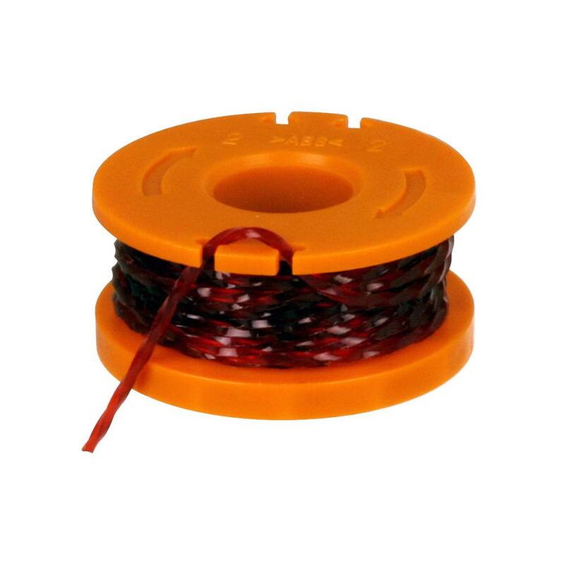Worx 120 in. Replacement Trimmer Spool Line Cap for Select Trimmers and Edger's (6-Pack) - WA0010