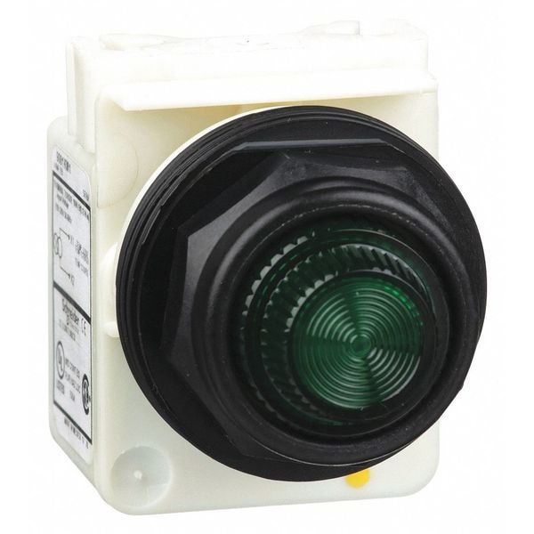 Schneider Electric Luz Piloto, Incandescente, Verde, 110-120V - 9001SKP1G31