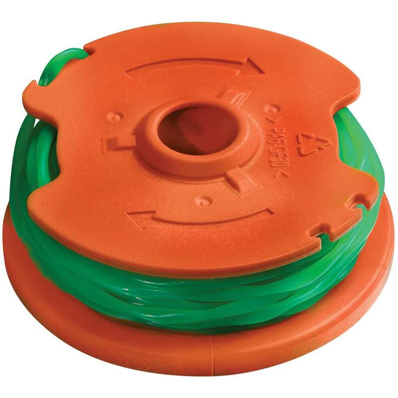Worx 20 ft. x 0.80 in. Replacement Grass Trimmer Edger Spool Line for Models: WG168, WG184, WG190, WG191 Series - WA0014