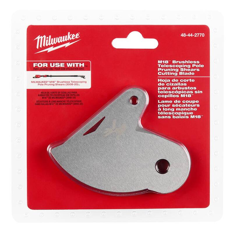 Milwaukee M18 Brushless Telescoping Pole Pruning Shears Cutting Blade - 48-44-2770