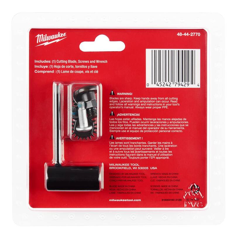 Milwaukee M18 Brushless Telescoping Pole Pruning Shears Cutting Blade - 48-44-2770