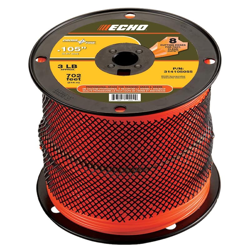 ECHO 0.105 in. x 702 ft. Medium Spool Cross-Fire Trimmer Line - 314105055