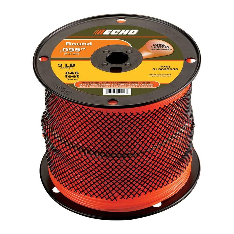ECHO 0.095 in. x 846 ft. Medium Spool Round Trimmer Line - 313095053