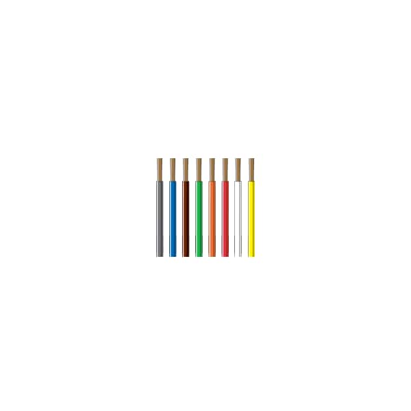 Quickcable Primary Wire, 14 Gauge, White, 100ft. - 230409-100