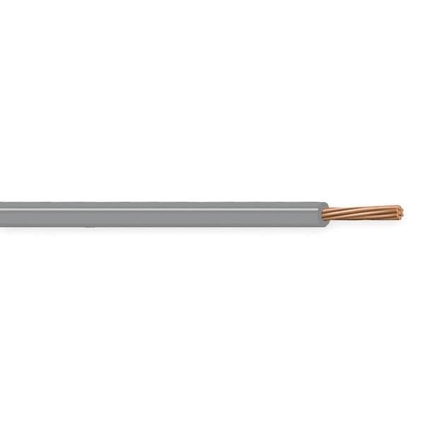 Carol Machine Tool Wire, AWM, MTW, TEW, TFF, 12 AWG, Gray, 500 ft - 76822.R8.10