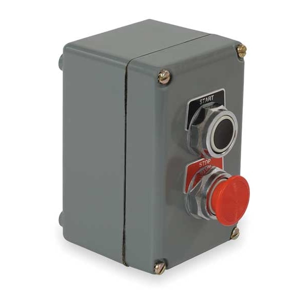 Schneider Electric Botón de Control de la Estación, 2NO/2NC, Cabeza de Hongo - 9001KYK22