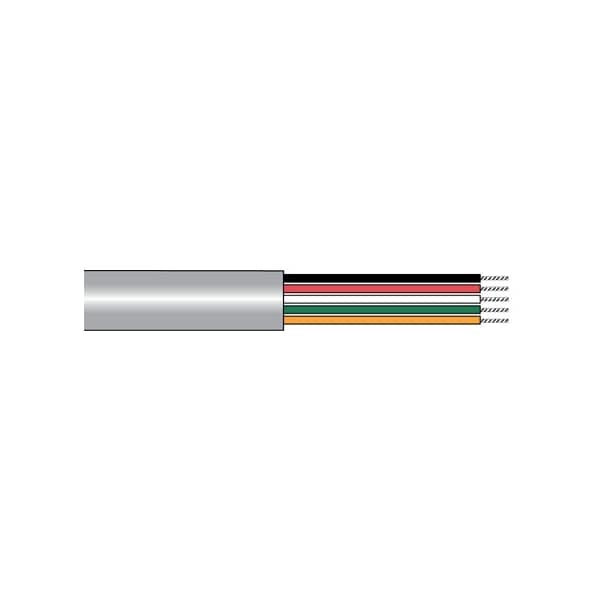 Alpha Wire 22-15C STR TNC PVC PVC JKT, CM 75C 300V AWM 80C 150V, 1000FT - 1181/15C SL001