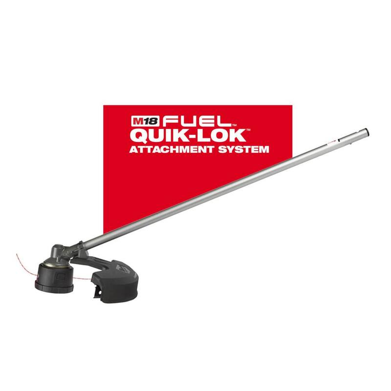 Milwaukee M18 FUEL 16 in. String Trimmer Attachment for Milwaukee QUIK-LOK Attachment System - 49-16-2717