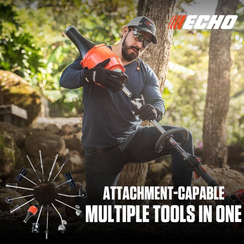 ECHO 8 ft. Power Pruner Pole Saw Attachment with 10 in. Bar and Chain for ECHO Pro Attachment Series - 99944200532