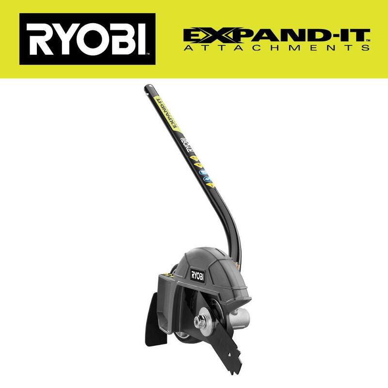 RYOBI Expand-It 8 in. Universal Straight Shaft Edger Attachment - RYEDG12