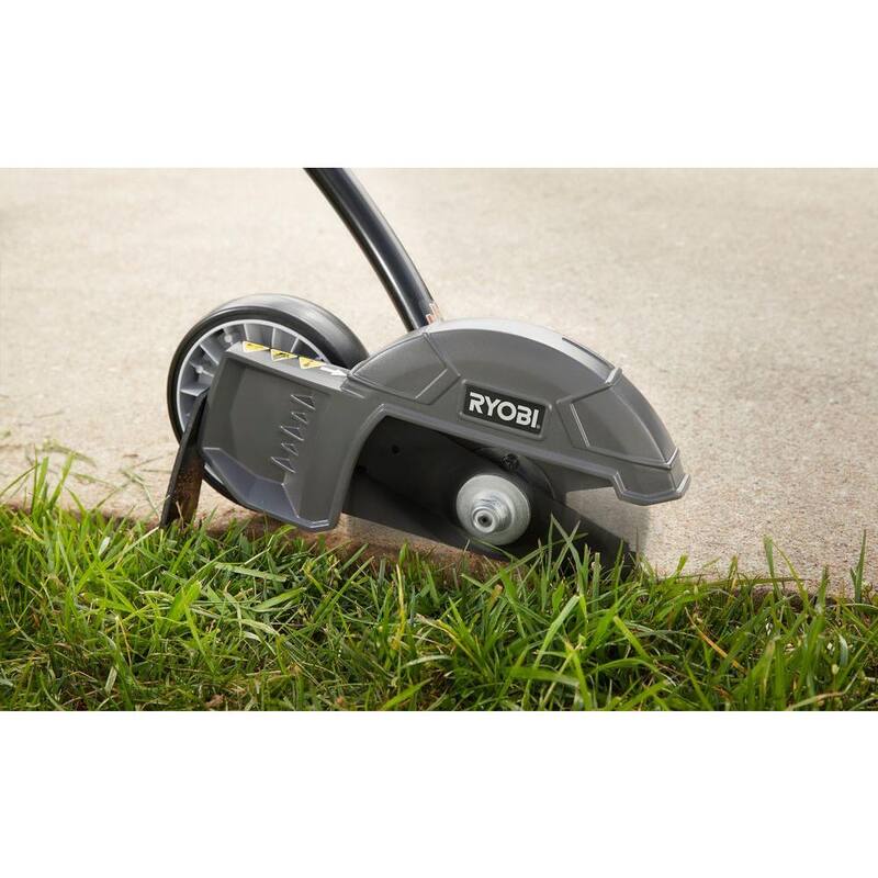RYOBI Expand-It 8 in. Universal Straight Shaft Edger Attachment - RYEDG12