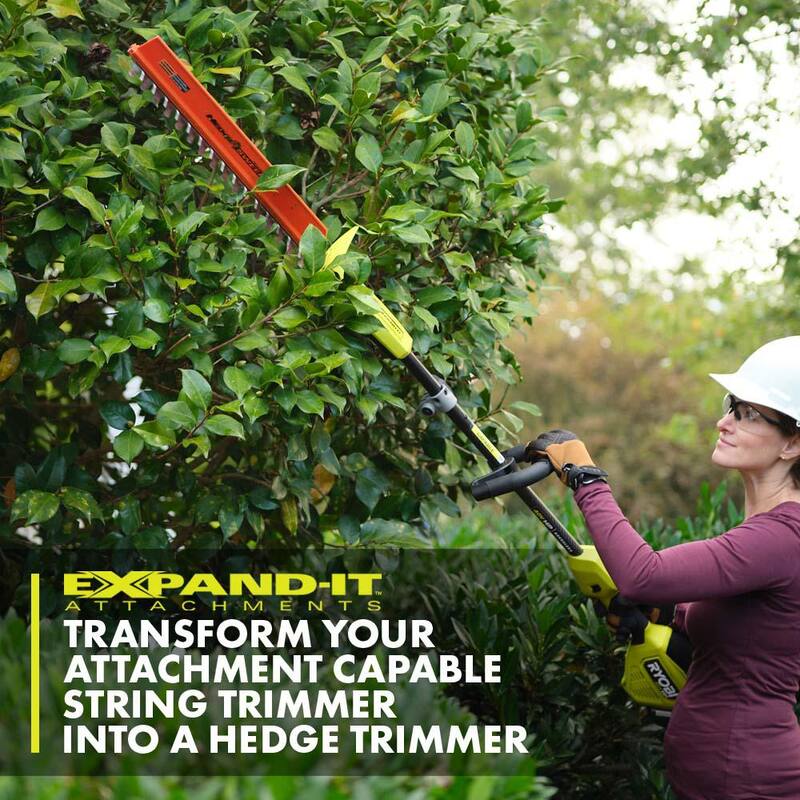RYOBI Expand-It 18 in. Universal Hedge Trimmer Attachment - RYHDG