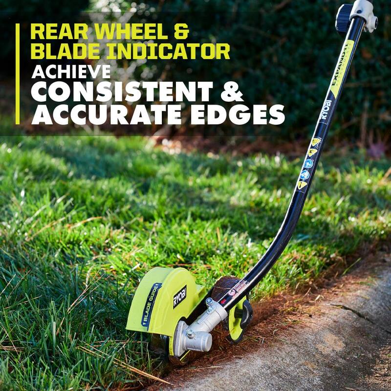 RYOBI Expand-It Universal Straight Shaft Edger Attachment - RYEDG