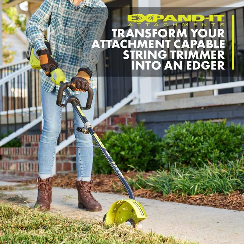 RYOBI Expand-It Universal Straight Shaft Edger Attachment - RYEDG