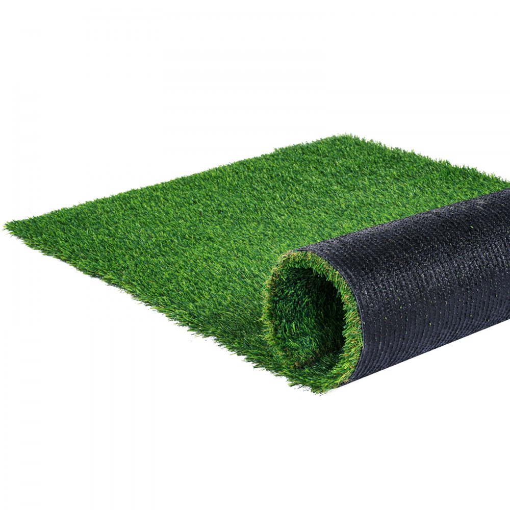 VEVOR Artifical Grass, 4 x 6 ft Rug Green Turf, 1.38"Fake Door Mat Outdoor Patio Lawn Decoration, Easy to Clean with Drainage Holes, Perfect For Multi-Purpose Home Indoor Entryway Scraper Dog Mats - RZCP1J4X6FT18HFZTV0