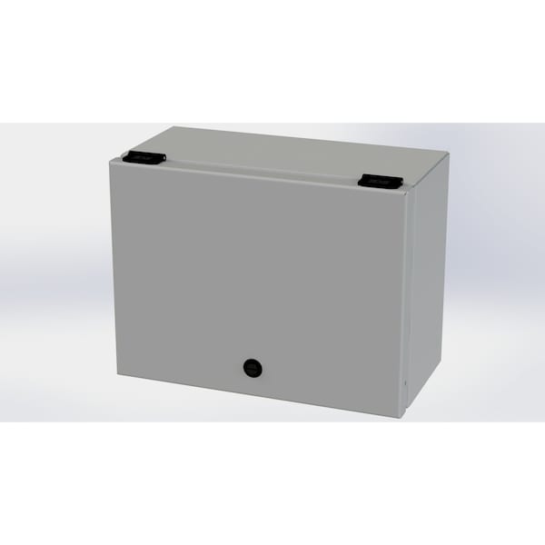 Saginaw Control & Engineering Carbon Steel Electrical Enclosures, 9 in H, 6 in D, 12 in W, NEMA 3R, 4, 12, 13, Hinged - SCE-L9126ELJ