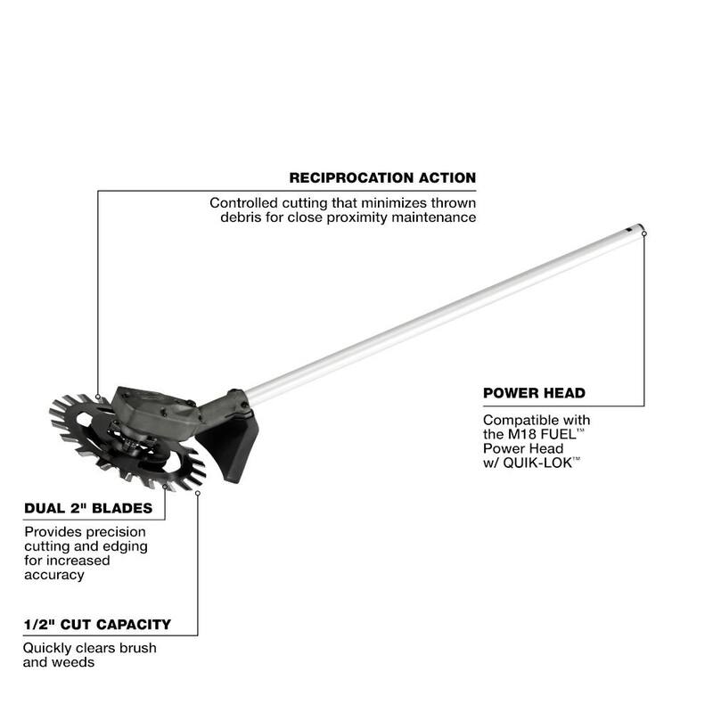 Milwaukee M18 FUEL QUIK-LOK Reciprocator Attachment (Tool-Only) - 49-16-2794