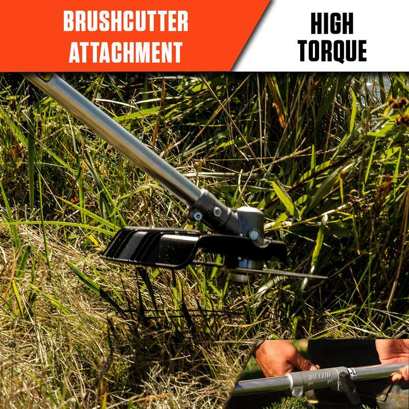 ECHO Brushcutter Trimmer Attachment with 8 in. 80-Tooth Blade for ECHO Gas or Battery Pro Attachment Series - 99944200601