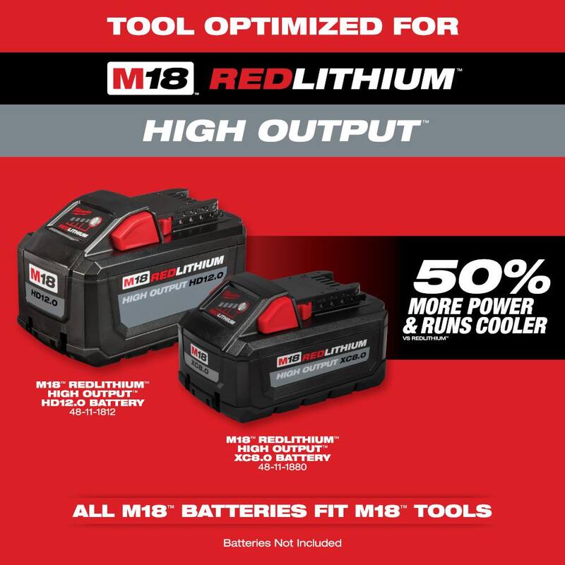 Milwaukee M18 FUEL QUIK-LOK Rubber Broom Attachment - 49-16-2740