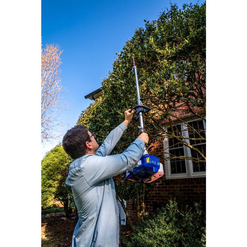 WILD BADGER POWER Dual Action Hedge Trimmer Attachment (Fits Universal System Attachment Capable Trimmers) - MFT26I-HEDGE-A